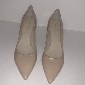 Nine West Tan Pointed Toe Pumps